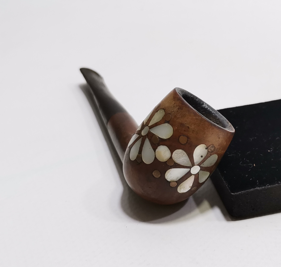 SEDEF ÇAKMA İŞÇİLİKLİ ANTİKA PİPO