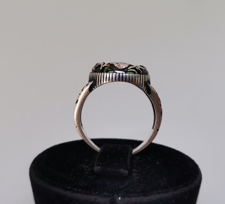 SEDEF TAŞLI GÜMÜŞ YÜZÜK