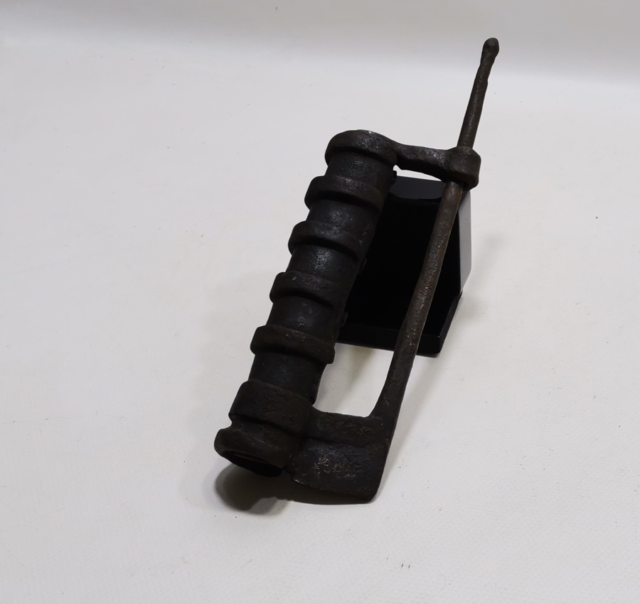 ÜZERİ OSMANLICA YAZILI OSMANLI DÖNEMİ EL YAPIMI NADİR KİLİT