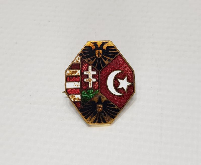 1. DÜNYA SAVAŞI DÖNEMİ ÇOK NADİR MİNELİ İTTİFAK ROZET