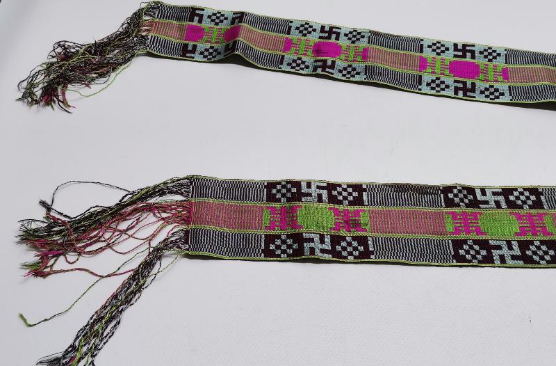 2. DÜNYA SAVAŞI DÖNEMİ ÇOK NADİR NAZİ ALMAN İPEK KUŞAK - NİŞAN KURDELASI