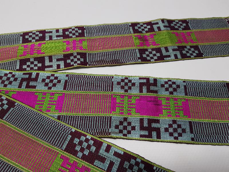 2. DÜNYA SAVAŞI DÖNEMİ ÇOK NADİR NAZİ ALMAN İPEK KUŞAK - NİŞAN KURDELASI