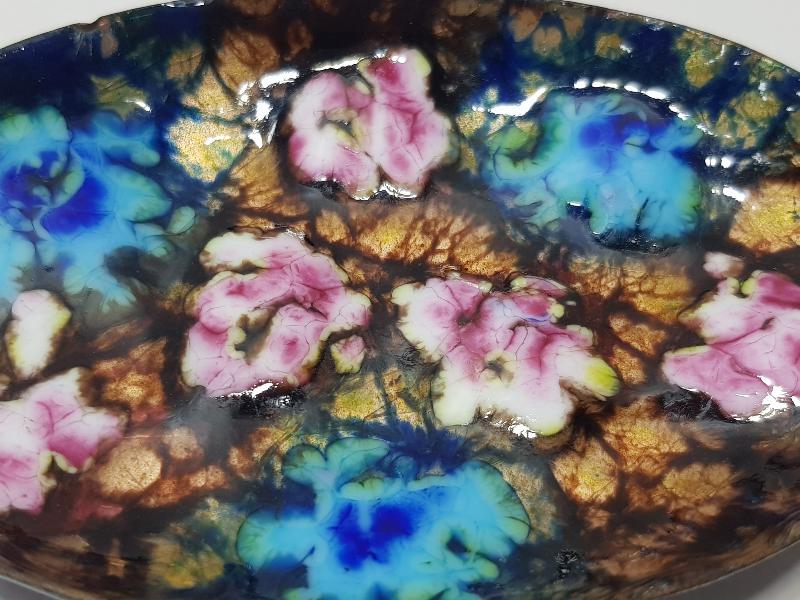 ANTİKA LIMOGES MİNELİ İKRAMLIK