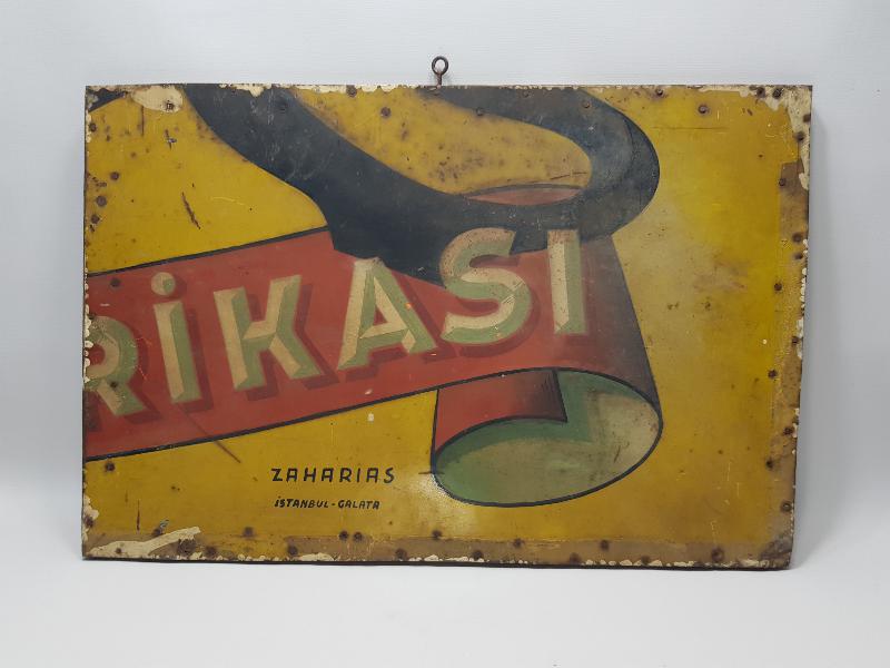 ANTİKA TABELA: RİZA İHRACAT T.A.Ş. RİTAŞ TÜTÜN ALIM BÜROSU