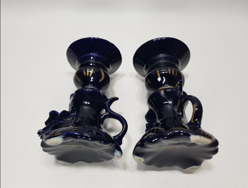 BİR ÇİFT ANTİKA CAPODIMONTE MUMLUK