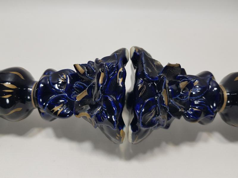 BİR ÇİFT ANTİKA CAPODIMONTE MUMLUK