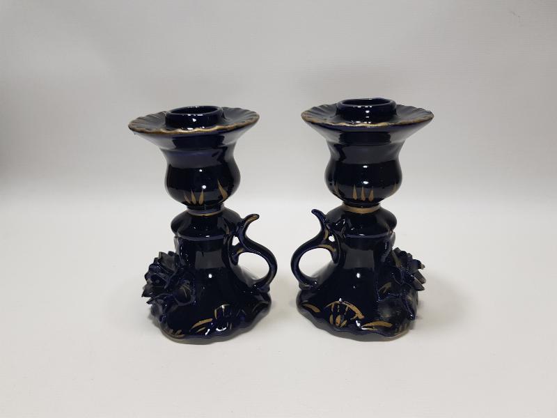 BİR ÇİFT ANTİKA CAPODIMONTE MUMLUK