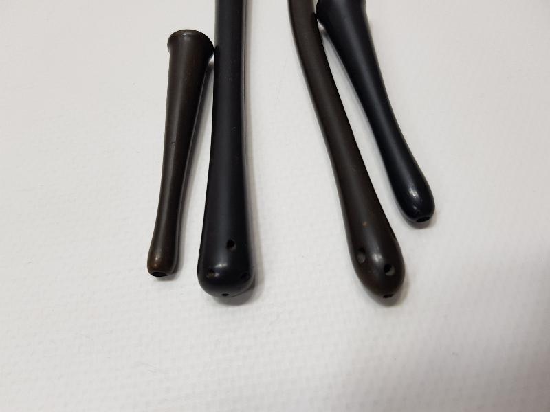 İKİ ÇİFT ANTİKA AĞIZLIK TAKIMI