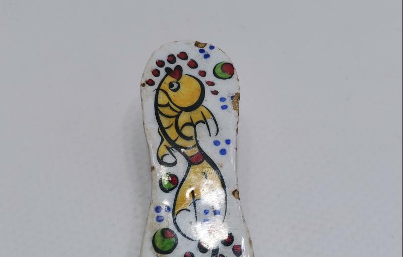 İMZALI KÜTAHYA SERAMİK TAKUNYA BİBLO