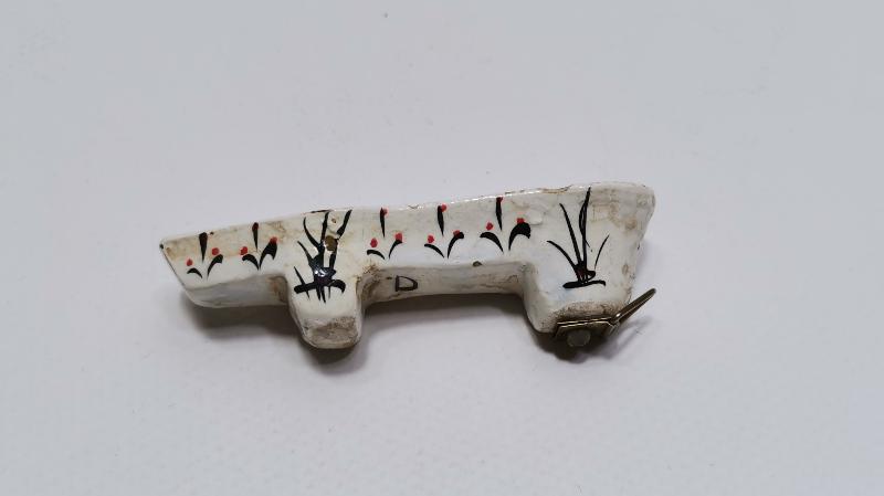 İMZALI KÜTAHYA SERAMİK TAKUNYA BİBLO