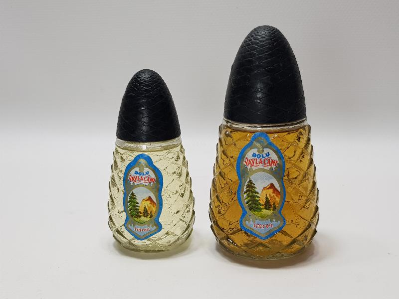 KOLEKSİYONLUK İKİ ADET KOLONYA ŞİŞESİ