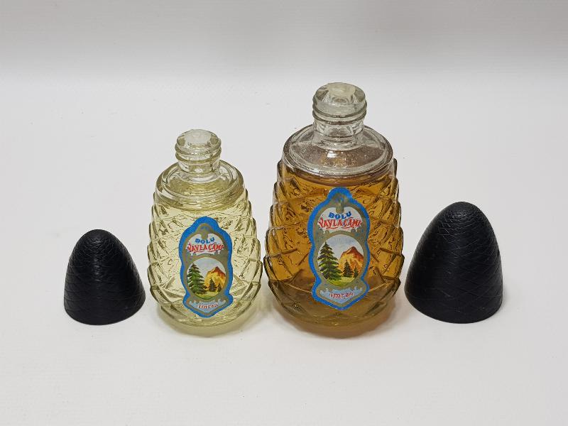 KOLEKSİYONLUK İKİ ADET KOLONYA ŞİŞESİ