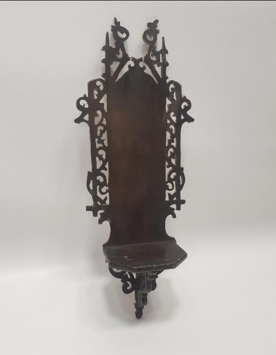 OSMANLI DÖNEMİ AJUR İŞÇİLİKLİ AHŞAP LAMBALIK