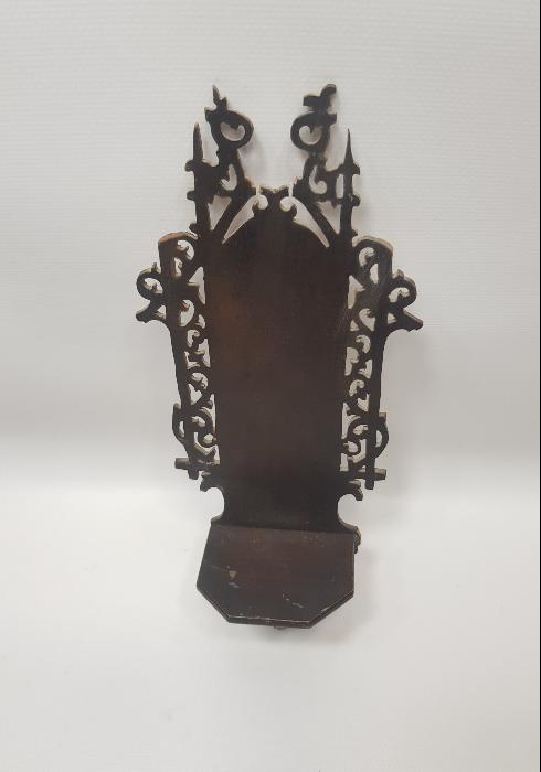 OSMANLI DÖNEMİ AJUR İŞÇİLİKLİ AHŞAP LAMBALIK