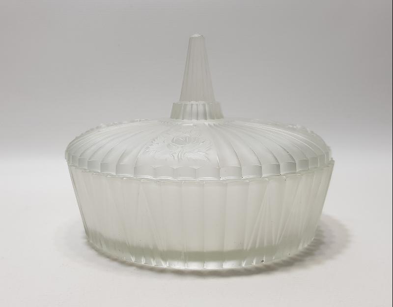 OSMANLI DÖNEMİ NADİR FORMDA KRİSTAL BONBONİYER