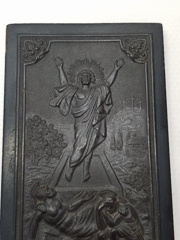 OSMANLI DÖNEMİ PELESENK AĞACINDAN YAPILMIŞ ÇOK NADİR HAZRETİ İSA İKONA