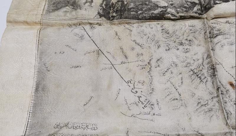 OSMANLI YUNAN MUHAREBESİ MENDİLİ