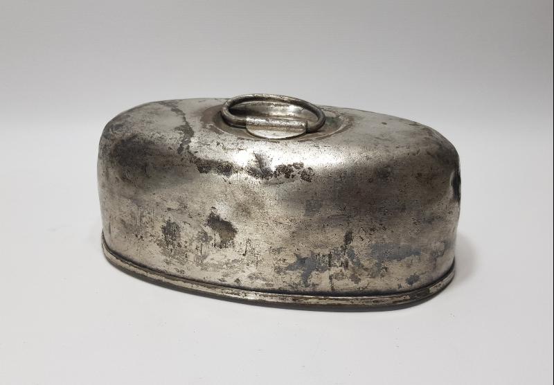 OSMANLICA ANKARA PALAS YAZILI ÇOK NADİR SERVİS TENCERESİ KAPAĞI