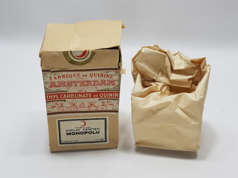 TIP TARİHİ: 1935 TÜRKİYE KIZILAY CEMİYETİ MONOPOLÜ KİNİN KUTUSU