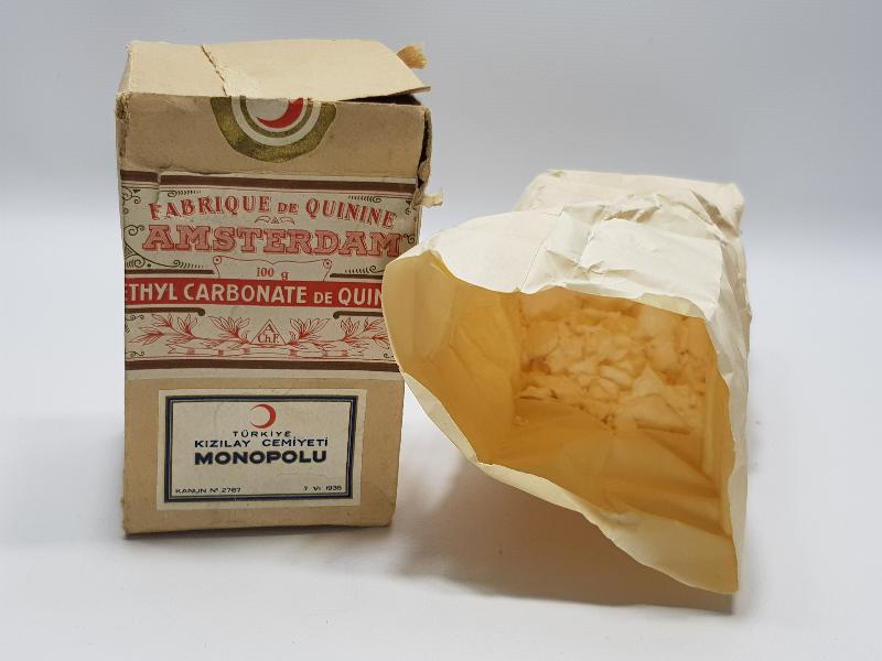 TIP TARİHİ: 1935 TÜRKİYE KIZILAY CEMİYETİ MONOPOLÜ KİNİN KUTUSU