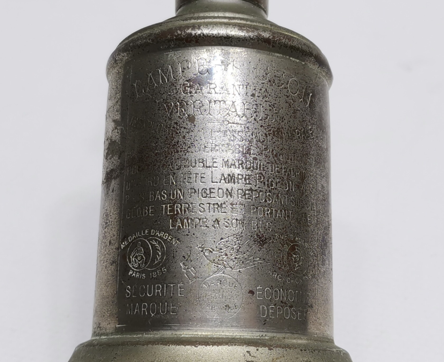 ÜZERİ YAZILI NADİR VAGON LAMBASI