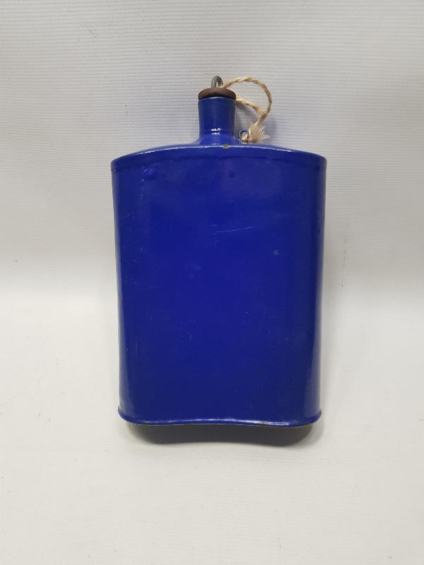 1. DÜNYA SAVAŞI ÇİL KONDÜSYONDA EMAYE ASKER MATARASI