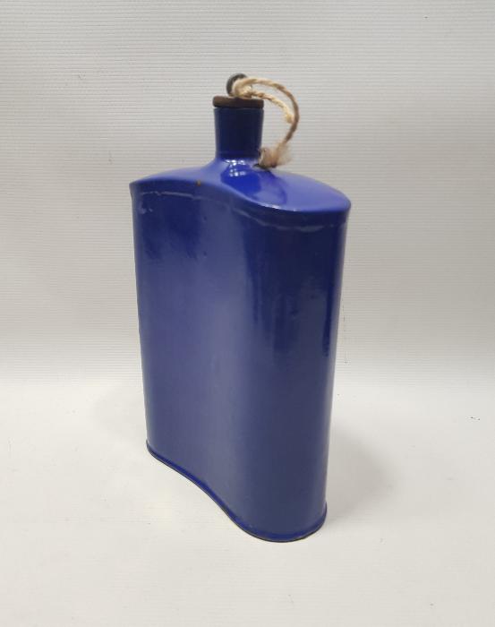 1. DÜNYA SAVAŞI ÇİL KONDÜSYONDA EMAYE ASKER MATARASI