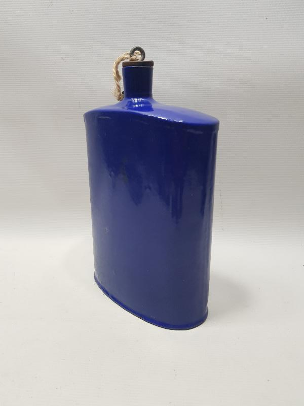 1. DÜNYA SAVAŞI ÇİL KONDÜSYONDA EMAYE ASKER MATARASI