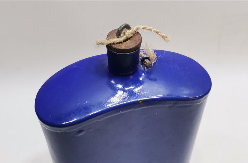 1. DÜNYA SAVAŞI ÇİL KONDÜSYONDA EMAYE ASKER MATARASI