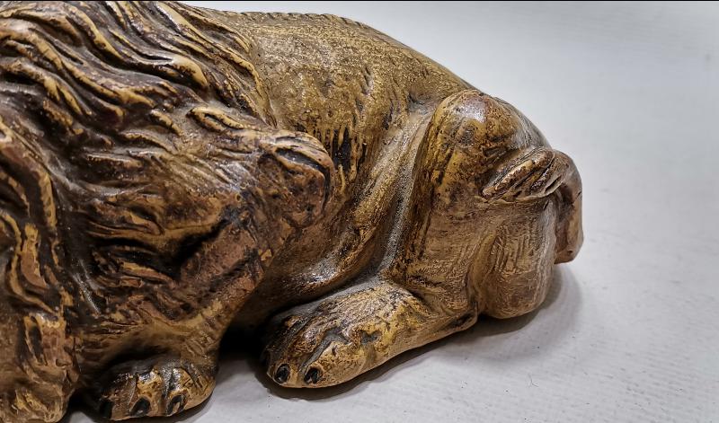 ANTİKA SERAMİK ASLAN BİBLOSU