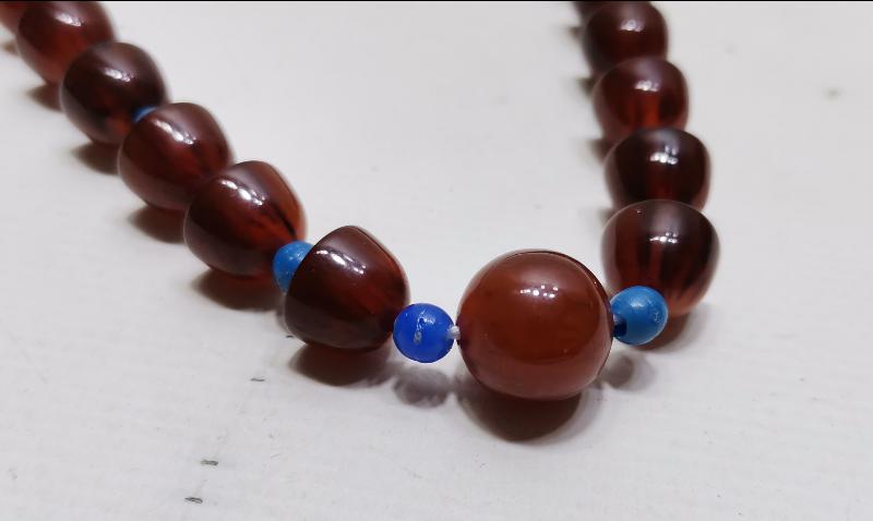 ANTİKA SIKMA KEHRİBAR GERDANLIK