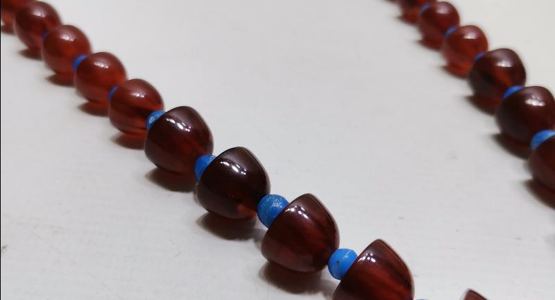 ANTİKA SIKMA KEHRİBAR GERDANLIK