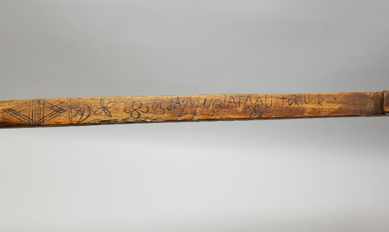 BURSA İŞİ ÜZERİ FUL İŞLEMELİ VE YAZILI HÖREKE