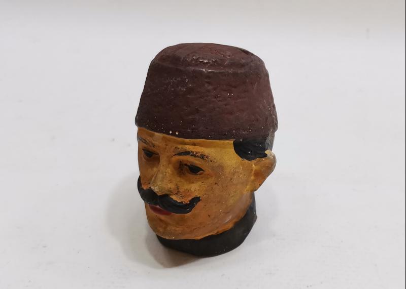 OSMANLI DÖNEMİ ENVER PAŞA GÖRSELLİ ÇOK NADİR KUMBARA