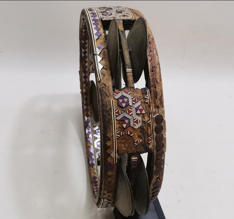 OSMANLI DÖNEMİ SÜRYANİ İŞİ SEDEF KAKMA İŞLEMELİ TEF