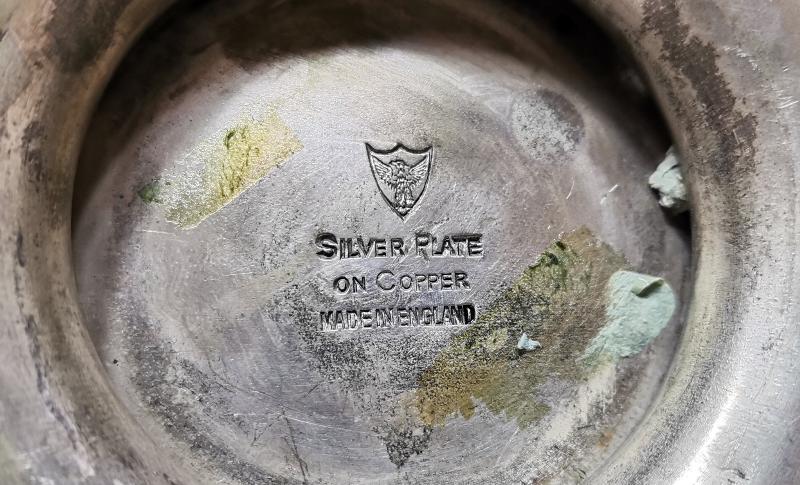 OSMANLICA İNİSİYALLİ GÜMÜŞ KAPLAMA BÜYÜK BOY ŞEKERLİK