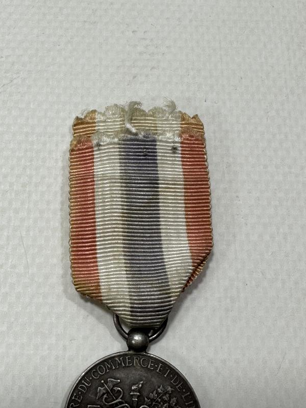 1899 TARİHLİ GÜMÜŞ FRANSIZ ENDÜSTRİ MADALYASI