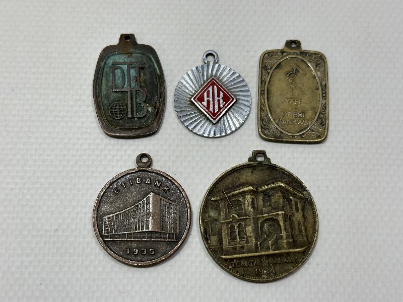 5 ADET BANKA ANAHTARLIK LOTU