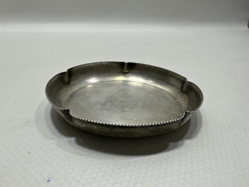 ANTİKA GÜMÜŞ KINA TASI 