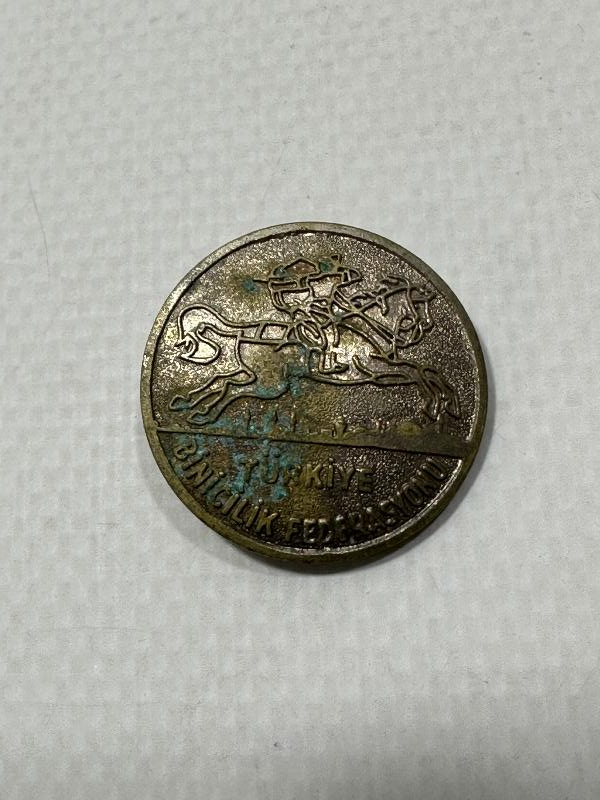 ÇOK NADİR TÜRKİYE BİNİCİLİK FEDERASYONU ROZET