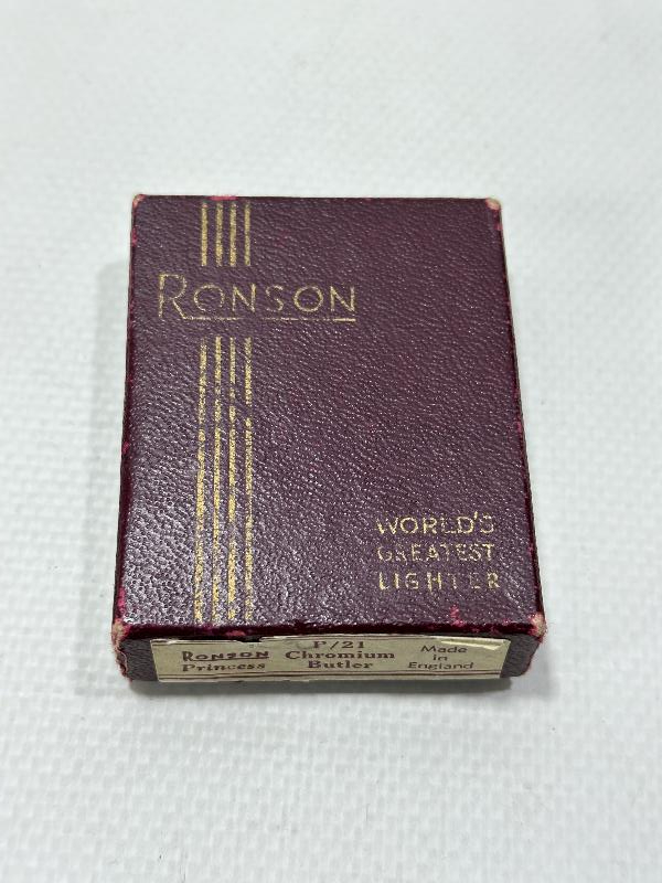 ORJİNAL KUTUSUNDA RONSON ÇAKMAK