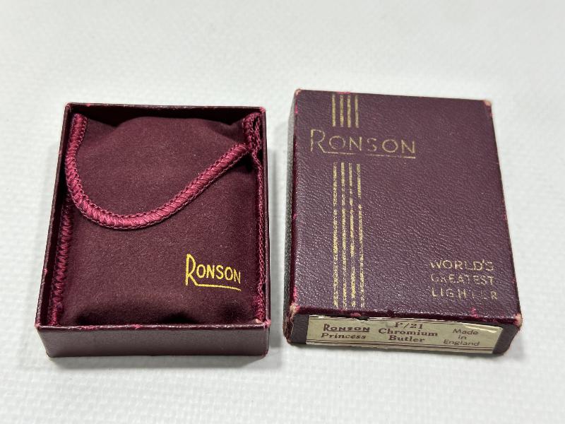 ORJİNAL KUTUSUNDA RONSON ÇAKMAK