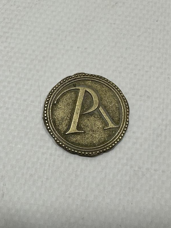 OSMANLICA YAZILI NADİR JETON