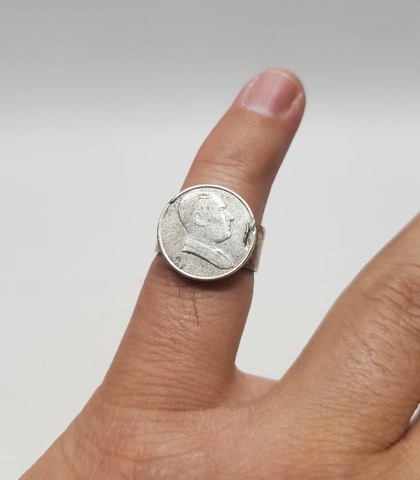 ÖZEL YAPIM ATATÜRK RESİMLİ YÜZÜK