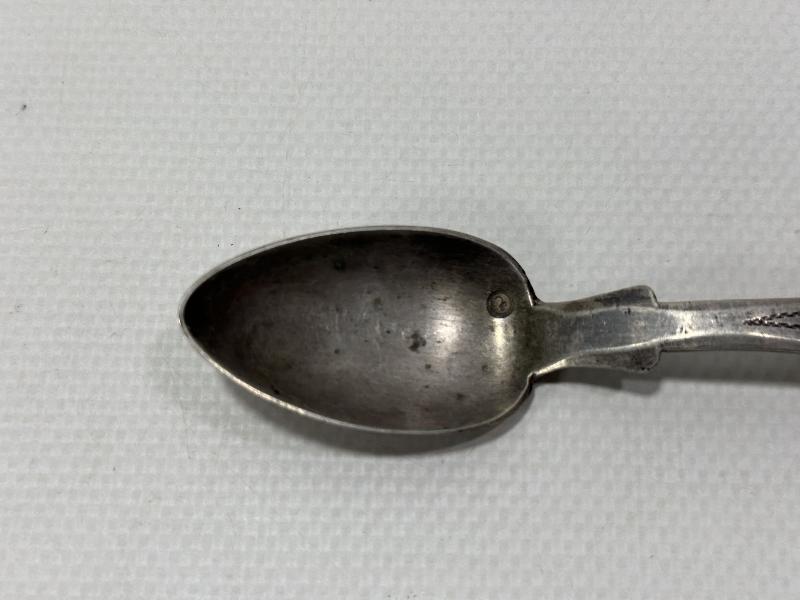 SULTAN VAHDETTİN DÖNEMİ ÇOK NADİR HİLAL VE SAH DAMGALI GÜMÜŞ TATLI KAŞIĞI