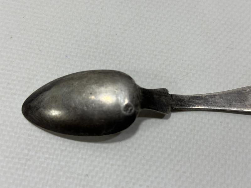 SULTAN VAHDETTİN DÖNEMİ ÇOK NADİR HİLAL VE SAH DAMGALI GÜMÜŞ TATLI KAŞIĞI