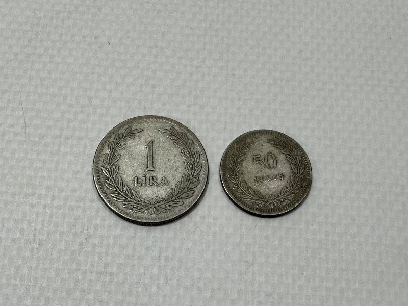 TC TARİHİNİN TEDAVÜLDEKİ SON GÜMÜŞ PARALARI