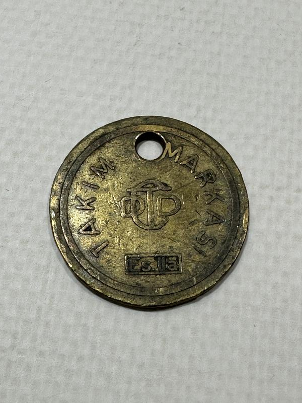 T.C.D.D. ESKİŞEHİR FABRİKASI TAKIM MARKASI NADİR JETON