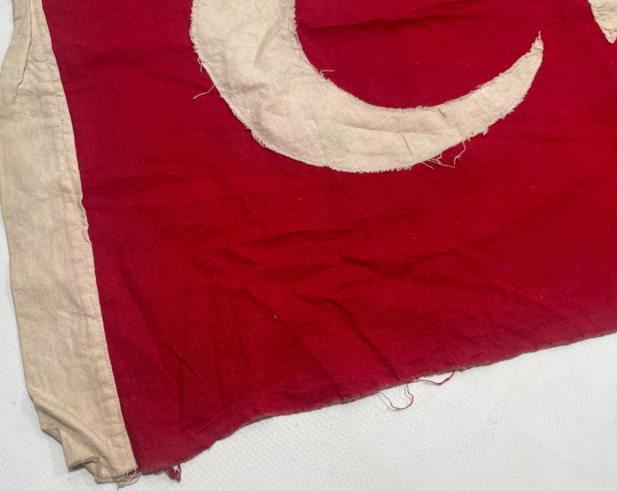 KURTULUŞ SAVAŞI DÖNEMİ EL YAPIMI BAYRAK