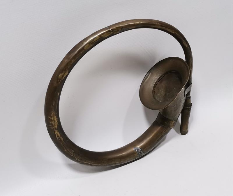 1. DÜNYA SAVAŞI DÖNEMİ ASKERİ BANDO MÜZİK ALETİ: KORNO